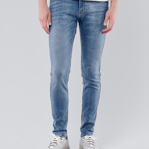 hollister jeans super skinny mens